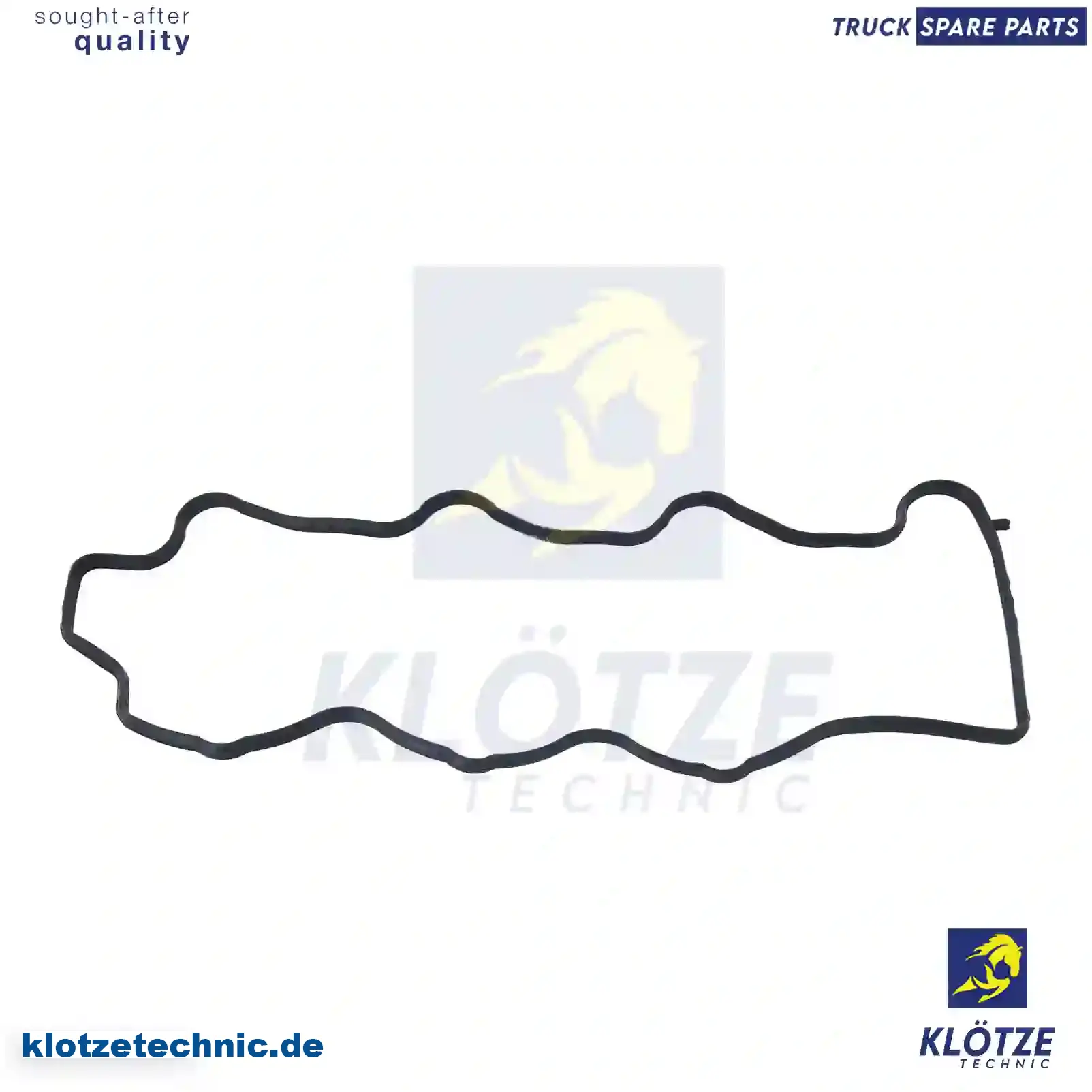 Valve cover gasket, 024979, 24979, 024979, 24979 || Klötze Technic Spare Part | Engine, Accelerator Pedal, Camshaft, Connecting Rod, Crankcase, Crankshaft, Cylinder Head, Engine Suspension Mountings, Exhaust Manifold, Exhaust Gas Recirculation, Filter Kits, Flywheel Housing, General Overhaul Kits, Engine, Intake Manifold, Oil Cleaner, Oil Cooler, Oil Filter, Oil Pump, Oil Sump, Piston & Liner, Sensor & Switch, Timing Case, Turbocharger, Cooling System, Belt Tensioner, Coolant Filter, Coolant Pipe, Corrosion Prevention Agent, Drive, Expansion Tank, Fan, Intercooler, Monitors & Gauges, Radiator, Thermostat, V-Belt / Timing belt, Water Pump, Fuel System, Electronical Injector Unit, Feed Pump, Fuel Filter, cpl., Fuel Gauge Sender,  Fuel Line, Fuel Pump, Fuel Tank, Injection Line Kit, Injection Pump, Exhaust System, Clutch & Pedal, Gearbox, Propeller Shaft, Axles, Brake System, Hubs & Wheels, Suspension, Leaf Spring, Universal Parts / Accessories, Steering, Electrical System, Cabin