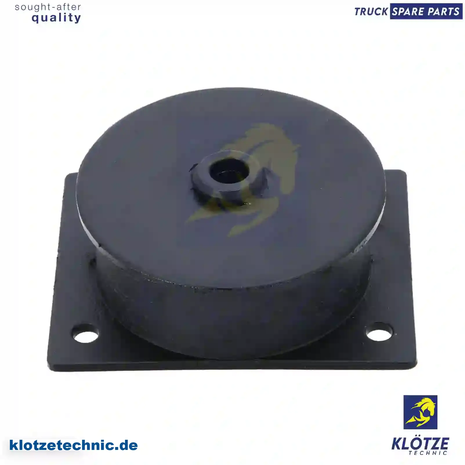 Engine mounting, upper, 6772254, ZG01119-0008, || Klötze Technic Spare Part | Engine, Accelerator Pedal, Camshaft, Connecting Rod, Crankcase, Crankshaft, Cylinder Head, Engine Suspension Mountings, Exhaust Manifold, Exhaust Gas Recirculation, Filter Kits, Flywheel Housing, General Overhaul Kits, Engine, Intake Manifold, Oil Cleaner, Oil Cooler, Oil Filter, Oil Pump, Oil Sump, Piston & Liner, Sensor & Switch, Timing Case, Turbocharger, Cooling System, Belt Tensioner, Coolant Filter, Coolant Pipe, Corrosion Prevention Agent, Drive, Expansion Tank, Fan, Intercooler, Monitors & Gauges, Radiator, Thermostat, V-Belt / Timing belt, Water Pump, Fuel System, Electronical Injector Unit, Feed Pump, Fuel Filter, cpl., Fuel Gauge Sender,  Fuel Line, Fuel Pump, Fuel Tank, Injection Line Kit, Injection Pump, Exhaust System, Clutch & Pedal, Gearbox, Propeller Shaft, Axles, Brake System, Hubs & Wheels, Suspension, Leaf Spring, Universal Parts / Accessories, Steering, Electrical System, Cabin