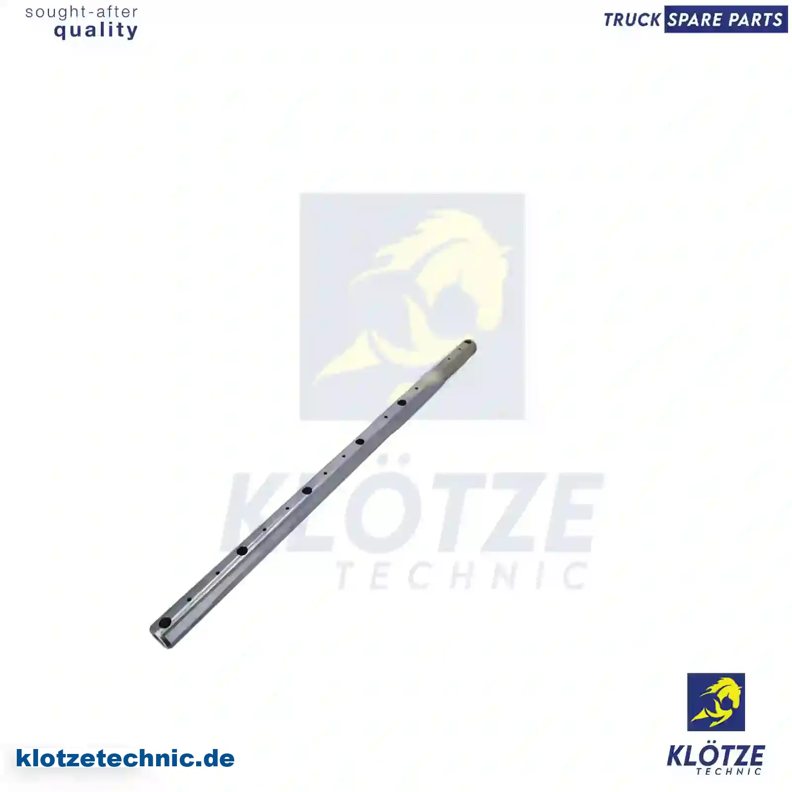 Rocker arm shaft, 504372308 || Klötze Technic Spare Part | Engine, Accelerator Pedal, Camshaft, Connecting Rod, Crankcase, Crankshaft, Cylinder Head, Engine Suspension Mountings, Exhaust Manifold, Exhaust Gas Recirculation, Filter Kits, Flywheel Housing, General Overhaul Kits, Engine, Intake Manifold, Oil Cleaner, Oil Cooler, Oil Filter, Oil Pump, Oil Sump, Piston & Liner, Sensor & Switch, Timing Case, Turbocharger, Cooling System, Belt Tensioner, Coolant Filter, Coolant Pipe, Corrosion Prevention Agent, Drive, Expansion Tank, Fan, Intercooler, Monitors & Gauges, Radiator, Thermostat, V-Belt / Timing belt, Water Pump, Fuel System, Electronical Injector Unit, Feed Pump, Fuel Filter, cpl., Fuel Gauge Sender,  Fuel Line, Fuel Pump, Fuel Tank, Injection Line Kit, Injection Pump, Exhaust System, Clutch & Pedal, Gearbox, Propeller Shaft, Axles, Brake System, Hubs & Wheels, Suspension, Leaf Spring, Universal Parts / Accessories, Steering, Electrical System, Cabin