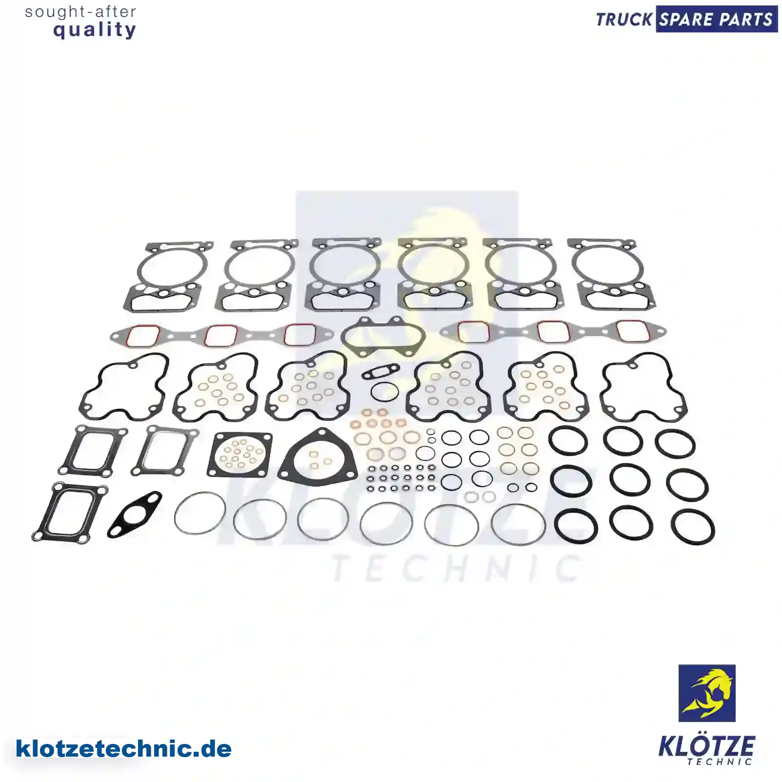 Cylinder head gasket kit, 5001834578 || Klötze Technic Spare Part | Engine, Accelerator Pedal, Camshaft, Connecting Rod, Crankcase, Crankshaft, Cylinder Head, Engine Suspension Mountings, Exhaust Manifold, Exhaust Gas Recirculation, Filter Kits, Flywheel Housing, General Overhaul Kits, Engine, Intake Manifold, Oil Cleaner, Oil Cooler, Oil Filter, Oil Pump, Oil Sump, Piston & Liner, Sensor & Switch, Timing Case, Turbocharger, Cooling System, Belt Tensioner, Coolant Filter, Coolant Pipe, Corrosion Prevention Agent, Drive, Expansion Tank, Fan, Intercooler, Monitors & Gauges, Radiator, Thermostat, V-Belt / Timing belt, Water Pump, Fuel System, Electronical Injector Unit, Feed Pump, Fuel Filter, cpl., Fuel Gauge Sender,  Fuel Line, Fuel Pump, Fuel Tank, Injection Line Kit, Injection Pump, Exhaust System, Clutch & Pedal, Gearbox, Propeller Shaft, Axles, Brake System, Hubs & Wheels, Suspension, Leaf Spring, Universal Parts / Accessories, Steering, Electrical System, Cabin