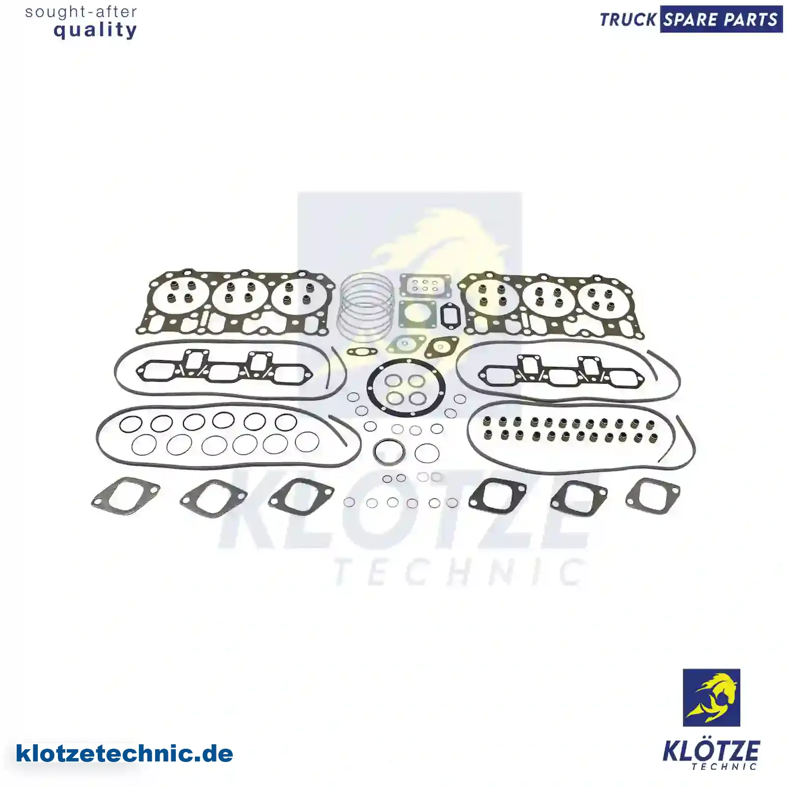 Gasket kit, crankcase, 5001852973 || Klötze Technic Spare Part | Engine, Accelerator Pedal, Camshaft, Connecting Rod, Crankcase, Crankshaft, Cylinder Head, Engine Suspension Mountings, Exhaust Manifold, Exhaust Gas Recirculation, Filter Kits, Flywheel Housing, General Overhaul Kits, Engine, Intake Manifold, Oil Cleaner, Oil Cooler, Oil Filter, Oil Pump, Oil Sump, Piston & Liner, Sensor & Switch, Timing Case, Turbocharger, Cooling System, Belt Tensioner, Coolant Filter, Coolant Pipe, Corrosion Prevention Agent, Drive, Expansion Tank, Fan, Intercooler, Monitors & Gauges, Radiator, Thermostat, V-Belt / Timing belt, Water Pump, Fuel System, Electronical Injector Unit, Feed Pump, Fuel Filter, cpl., Fuel Gauge Sender,  Fuel Line, Fuel Pump, Fuel Tank, Injection Line Kit, Injection Pump, Exhaust System, Clutch & Pedal, Gearbox, Propeller Shaft, Axles, Brake System, Hubs & Wheels, Suspension, Leaf Spring, Universal Parts / Accessories, Steering, Electrical System, Cabin