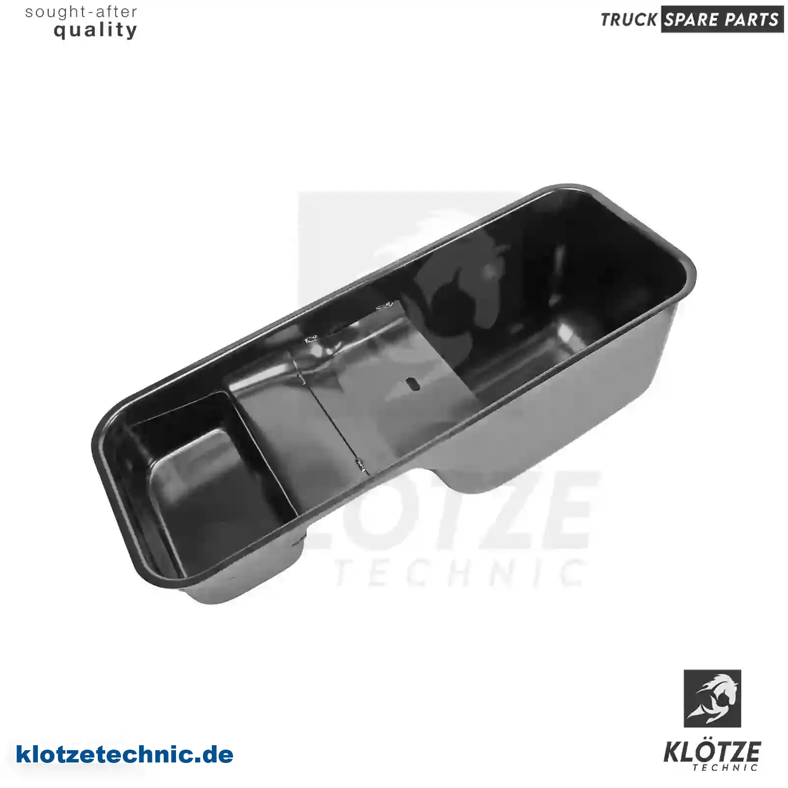 Oil sump, 500362564 || Klötze Technic Spare Part | Engine, Accelerator Pedal, Camshaft, Connecting Rod, Crankcase, Crankshaft, Cylinder Head, Engine Suspension Mountings, Exhaust Manifold, Exhaust Gas Recirculation, Filter Kits, Flywheel Housing, General Overhaul Kits, Engine, Intake Manifold, Oil Cleaner, Oil Cooler, Oil Filter, Oil Pump, Oil Sump, Piston & Liner, Sensor & Switch, Timing Case, Turbocharger, Cooling System, Belt Tensioner, Coolant Filter, Coolant Pipe, Corrosion Prevention Agent, Drive, Expansion Tank, Fan, Intercooler, Monitors & Gauges, Radiator, Thermostat, V-Belt / Timing belt, Water Pump, Fuel System, Electronical Injector Unit, Feed Pump, Fuel Filter, cpl., Fuel Gauge Sender,  Fuel Line, Fuel Pump, Fuel Tank, Injection Line Kit, Injection Pump, Exhaust System, Clutch & Pedal, Gearbox, Propeller Shaft, Axles, Brake System, Hubs & Wheels, Suspension, Leaf Spring, Universal Parts / Accessories, Steering, Electrical System, Cabin