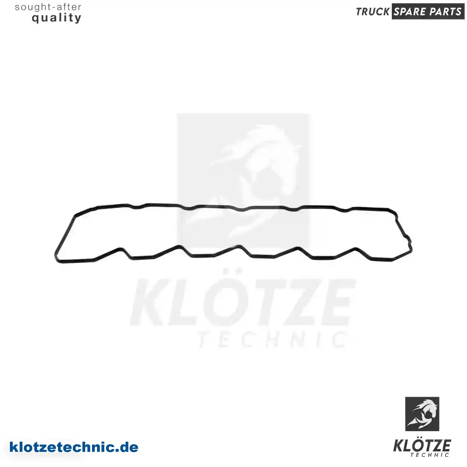 Valve cover gasket, 504070038 || Klötze Technic Spare Part | Engine, Accelerator Pedal, Camshaft, Connecting Rod, Crankcase, Crankshaft, Cylinder Head, Engine Suspension Mountings, Exhaust Manifold, Exhaust Gas Recirculation, Filter Kits, Flywheel Housing, General Overhaul Kits, Engine, Intake Manifold, Oil Cleaner, Oil Cooler, Oil Filter, Oil Pump, Oil Sump, Piston & Liner, Sensor & Switch, Timing Case, Turbocharger, Cooling System, Belt Tensioner, Coolant Filter, Coolant Pipe, Corrosion Prevention Agent, Drive, Expansion Tank, Fan, Intercooler, Monitors & Gauges, Radiator, Thermostat, V-Belt / Timing belt, Water Pump, Fuel System, Electronical Injector Unit, Feed Pump, Fuel Filter, cpl., Fuel Gauge Sender,  Fuel Line, Fuel Pump, Fuel Tank, Injection Line Kit, Injection Pump, Exhaust System, Clutch & Pedal, Gearbox, Propeller Shaft, Axles, Brake System, Hubs & Wheels, Suspension, Leaf Spring, Universal Parts / Accessories, Steering, Electrical System, Cabin