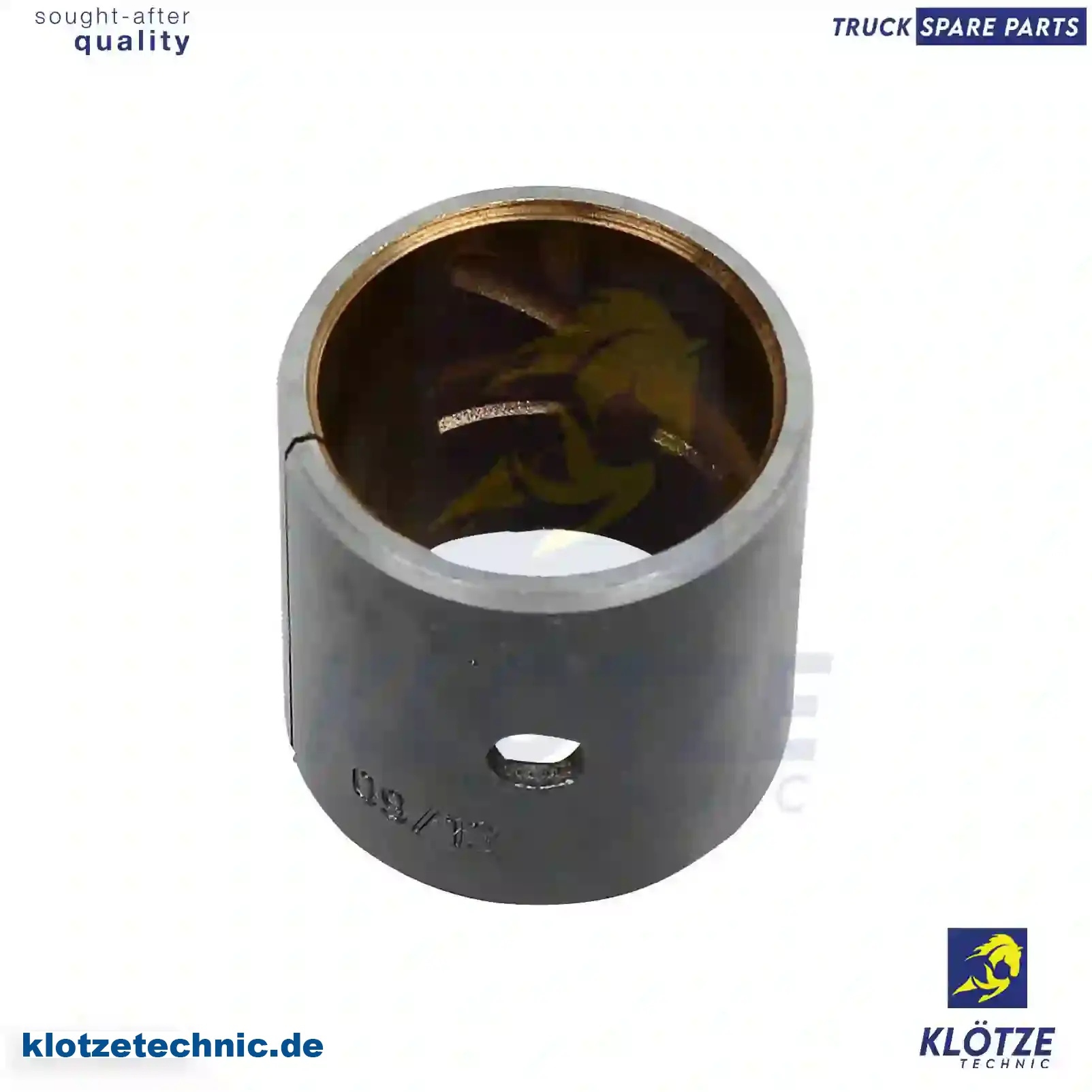 Rocker arm bushing, 99434732 || Klötze Technic Spare Part | Engine, Accelerator Pedal, Camshaft, Connecting Rod, Crankcase, Crankshaft, Cylinder Head, Engine Suspension Mountings, Exhaust Manifold, Exhaust Gas Recirculation, Filter Kits, Flywheel Housing, General Overhaul Kits, Engine, Intake Manifold, Oil Cleaner, Oil Cooler, Oil Filter, Oil Pump, Oil Sump, Piston & Liner, Sensor & Switch, Timing Case, Turbocharger, Cooling System, Belt Tensioner, Coolant Filter, Coolant Pipe, Corrosion Prevention Agent, Drive, Expansion Tank, Fan, Intercooler, Monitors & Gauges, Radiator, Thermostat, V-Belt / Timing belt, Water Pump, Fuel System, Electronical Injector Unit, Feed Pump, Fuel Filter, cpl., Fuel Gauge Sender,  Fuel Line, Fuel Pump, Fuel Tank, Injection Line Kit, Injection Pump, Exhaust System, Clutch & Pedal, Gearbox, Propeller Shaft, Axles, Brake System, Hubs & Wheels, Suspension, Leaf Spring, Universal Parts / Accessories, Steering, Electrical System, Cabin