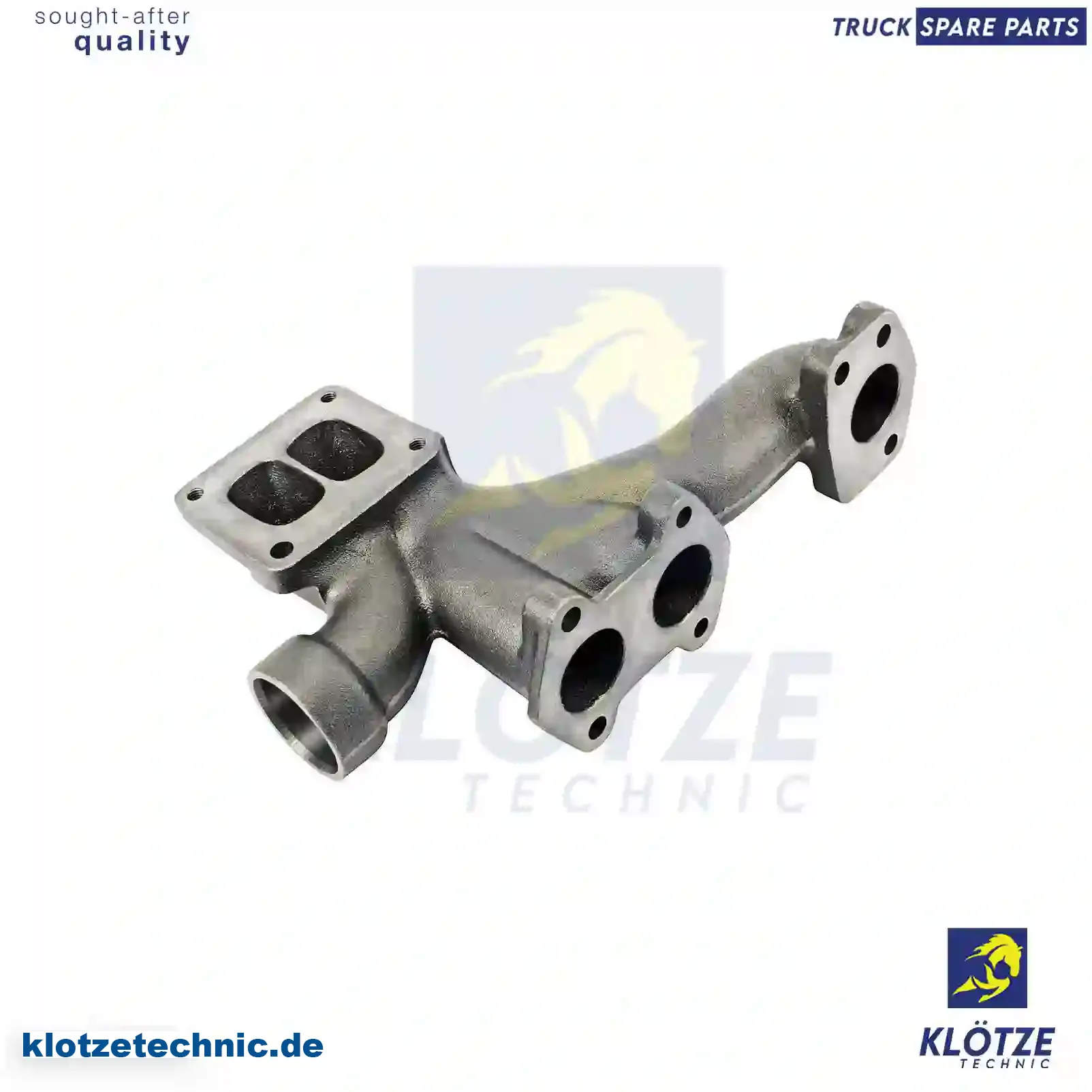 Exhaust manifold, 98445286, 98445287, 99440798 || Klötze Technic Spare Part | Engine, Accelerator Pedal, Camshaft, Connecting Rod, Crankcase, Crankshaft, Cylinder Head, Engine Suspension Mountings, Exhaust Manifold, Exhaust Gas Recirculation, Filter Kits, Flywheel Housing, General Overhaul Kits, Engine, Intake Manifold, Oil Cleaner, Oil Cooler, Oil Filter, Oil Pump, Oil Sump, Piston & Liner, Sensor & Switch, Timing Case, Turbocharger, Cooling System, Belt Tensioner, Coolant Filter, Coolant Pipe, Corrosion Prevention Agent, Drive, Expansion Tank, Fan, Intercooler, Monitors & Gauges, Radiator, Thermostat, V-Belt / Timing belt, Water Pump, Fuel System, Electronical Injector Unit, Feed Pump, Fuel Filter, cpl., Fuel Gauge Sender,  Fuel Line, Fuel Pump, Fuel Tank, Injection Line Kit, Injection Pump, Exhaust System, Clutch & Pedal, Gearbox, Propeller Shaft, Axles, Brake System, Hubs & Wheels, Suspension, Leaf Spring, Universal Parts / Accessories, Steering, Electrical System, Cabin