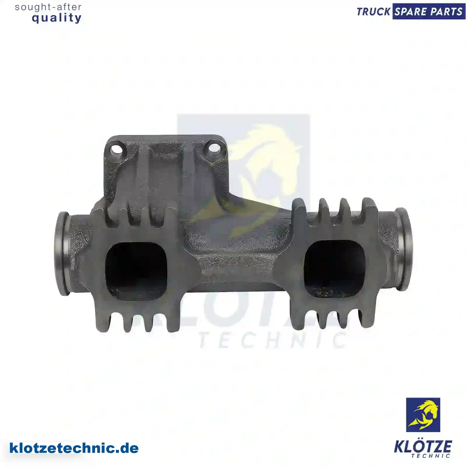 Exhaust manifold, 504280431 || Klötze Technic Spare Part | Engine, Accelerator Pedal, Camshaft, Connecting Rod, Crankcase, Crankshaft, Cylinder Head, Engine Suspension Mountings, Exhaust Manifold, Exhaust Gas Recirculation, Filter Kits, Flywheel Housing, General Overhaul Kits, Engine, Intake Manifold, Oil Cleaner, Oil Cooler, Oil Filter, Oil Pump, Oil Sump, Piston & Liner, Sensor & Switch, Timing Case, Turbocharger, Cooling System, Belt Tensioner, Coolant Filter, Coolant Pipe, Corrosion Prevention Agent, Drive, Expansion Tank, Fan, Intercooler, Monitors & Gauges, Radiator, Thermostat, V-Belt / Timing belt, Water Pump, Fuel System, Electronical Injector Unit, Feed Pump, Fuel Filter, cpl., Fuel Gauge Sender,  Fuel Line, Fuel Pump, Fuel Tank, Injection Line Kit, Injection Pump, Exhaust System, Clutch & Pedal, Gearbox, Propeller Shaft, Axles, Brake System, Hubs & Wheels, Suspension, Leaf Spring, Universal Parts / Accessories, Steering, Electrical System, Cabin