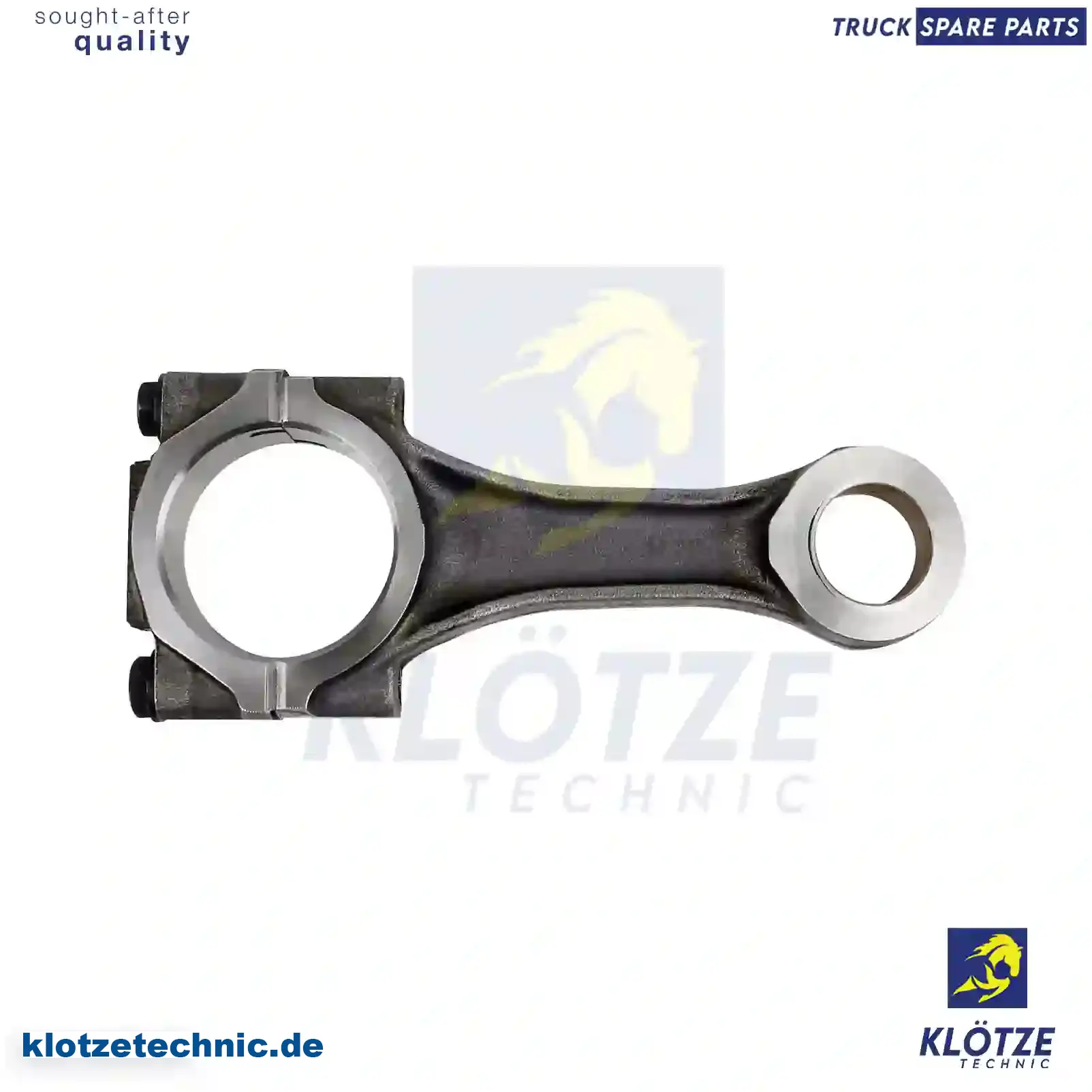 Connecting rod, conical head, 060379, 500352497, 500352497, 97210187, 060379 || Klötze Technic Spare Part | Engine, Accelerator Pedal, Camshaft, Connecting Rod, Crankcase, Crankshaft, Cylinder Head, Engine Suspension Mountings, Exhaust Manifold, Exhaust Gas Recirculation, Filter Kits, Flywheel Housing, General Overhaul Kits, Engine, Intake Manifold, Oil Cleaner, Oil Cooler, Oil Filter, Oil Pump, Oil Sump, Piston & Liner, Sensor & Switch, Timing Case, Turbocharger, Cooling System, Belt Tensioner, Coolant Filter, Coolant Pipe, Corrosion Prevention Agent, Drive, Expansion Tank, Fan, Intercooler, Monitors & Gauges, Radiator, Thermostat, V-Belt / Timing belt, Water Pump, Fuel System, Electronical Injector Unit, Feed Pump, Fuel Filter, cpl., Fuel Gauge Sender,  Fuel Line, Fuel Pump, Fuel Tank, Injection Line Kit, Injection Pump, Exhaust System, Clutch & Pedal, Gearbox, Propeller Shaft, Axles, Brake System, Hubs & Wheels, Suspension, Leaf Spring, Universal Parts / Accessories, Steering, Electrical System, Cabin