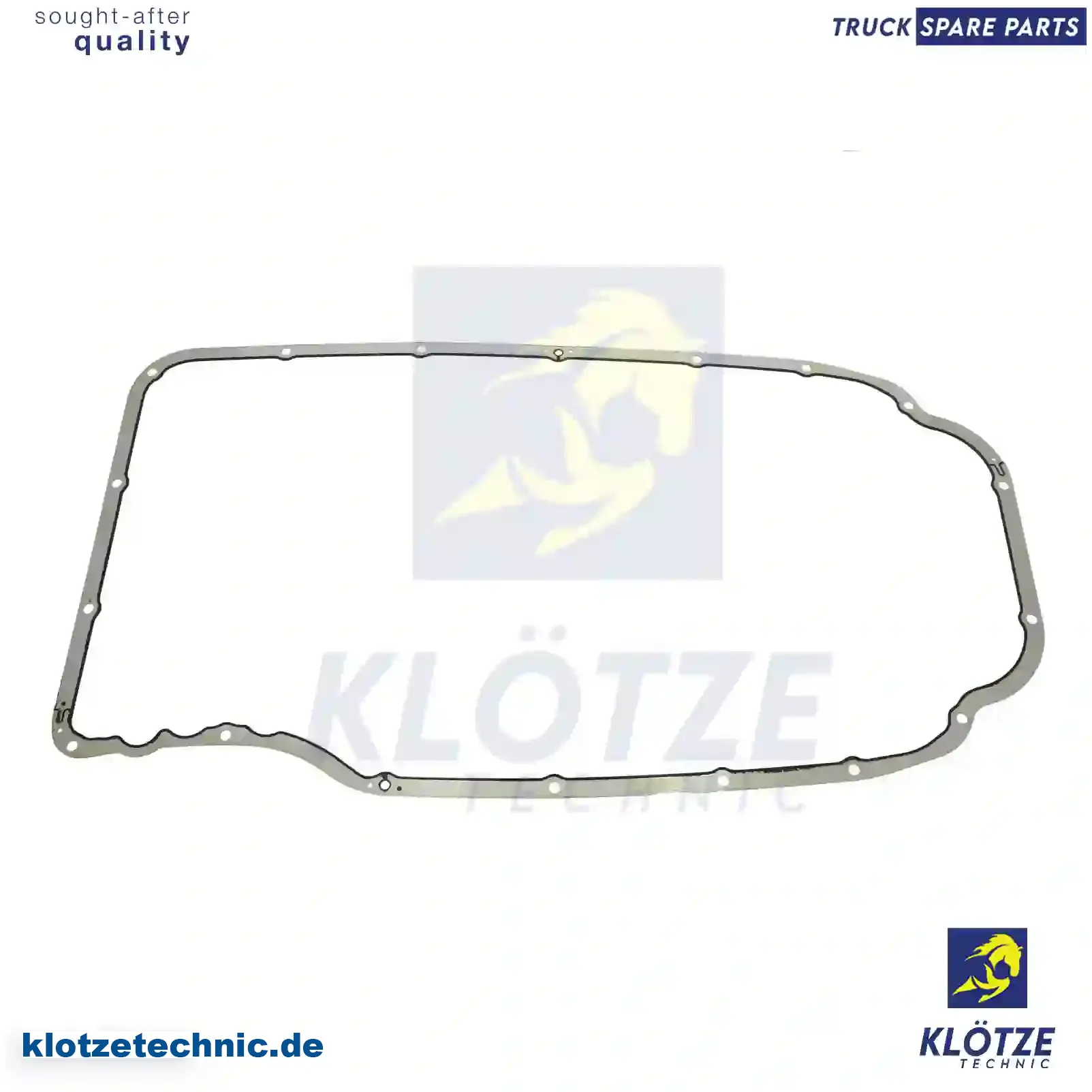 Oil sump gasket, 2252095 || Klötze Technic Spare Part | Engine, Accelerator Pedal, Camshaft, Connecting Rod, Crankcase, Crankshaft, Cylinder Head, Engine Suspension Mountings, Exhaust Manifold, Exhaust Gas Recirculation, Filter Kits, Flywheel Housing, General Overhaul Kits, Engine, Intake Manifold, Oil Cleaner, Oil Cooler, Oil Filter, Oil Pump, Oil Sump, Piston & Liner, Sensor & Switch, Timing Case, Turbocharger, Cooling System, Belt Tensioner, Coolant Filter, Coolant Pipe, Corrosion Prevention Agent, Drive, Expansion Tank, Fan, Intercooler, Monitors & Gauges, Radiator, Thermostat, V-Belt / Timing belt, Water Pump, Fuel System, Electronical Injector Unit, Feed Pump, Fuel Filter, cpl., Fuel Gauge Sender,  Fuel Line, Fuel Pump, Fuel Tank, Injection Line Kit, Injection Pump, Exhaust System, Clutch & Pedal, Gearbox, Propeller Shaft, Axles, Brake System, Hubs & Wheels, Suspension, Leaf Spring, Universal Parts / Accessories, Steering, Electrical System, Cabin