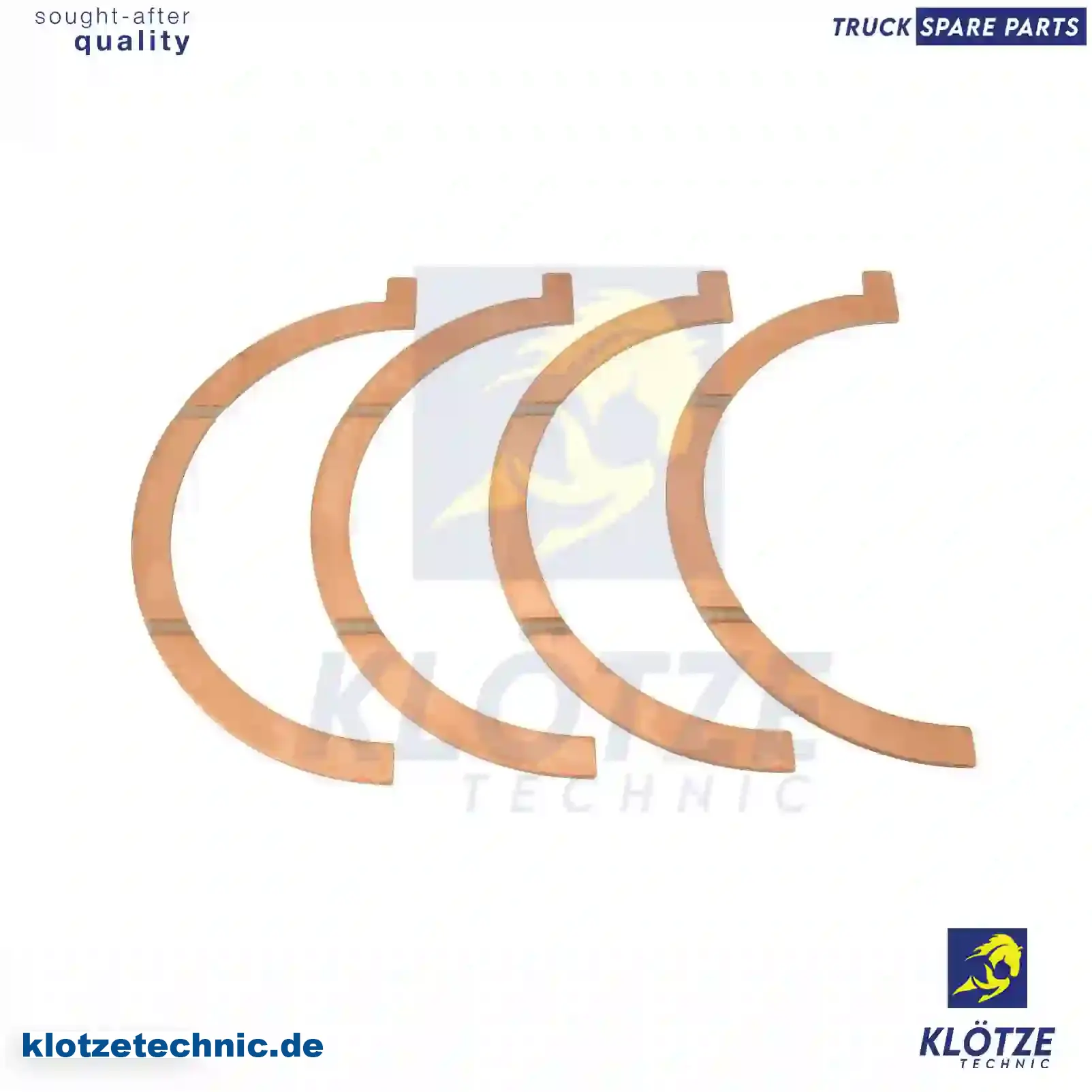 Thrust washer kit, 276758, ZG40312-0008 || Klötze Technic Spare Part | Engine, Accelerator Pedal, Camshaft, Connecting Rod, Crankcase, Crankshaft, Cylinder Head, Engine Suspension Mountings, Exhaust Manifold, Exhaust Gas Recirculation, Filter Kits, Flywheel Housing, General Overhaul Kits, Engine, Intake Manifold, Oil Cleaner, Oil Cooler, Oil Filter, Oil Pump, Oil Sump, Piston & Liner, Sensor & Switch, Timing Case, Turbocharger, Cooling System, Belt Tensioner, Coolant Filter, Coolant Pipe, Corrosion Prevention Agent, Drive, Expansion Tank, Fan, Intercooler, Monitors & Gauges, Radiator, Thermostat, V-Belt / Timing belt, Water Pump, Fuel System, Electronical Injector Unit, Feed Pump, Fuel Filter, cpl., Fuel Gauge Sender,  Fuel Line, Fuel Pump, Fuel Tank, Injection Line Kit, Injection Pump, Exhaust System, Clutch & Pedal, Gearbox, Propeller Shaft, Axles, Brake System, Hubs & Wheels, Suspension, Leaf Spring, Universal Parts / Accessories, Steering, Electrical System, Cabin